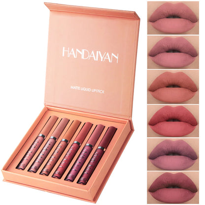 HANDAIYAN Matte Liquid Lipstick set of 6