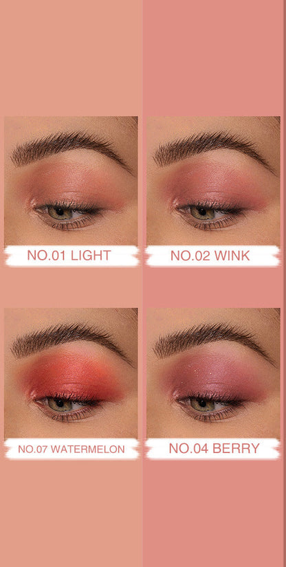 3 in 1 Monochrome Rouge Cream Lipstick Eye Shadow Blush