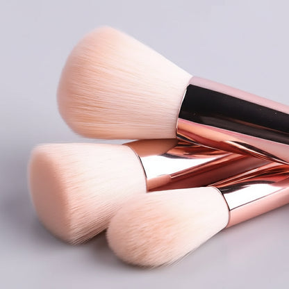 Refined Brush Set with Travel Pouch