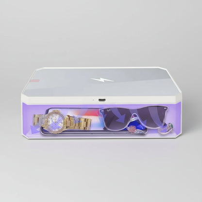 UVC Sterilization Box with Handheld Makeup Mirror