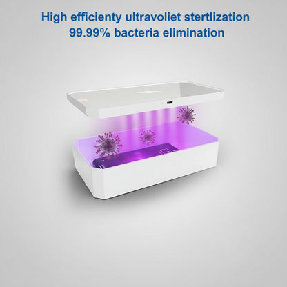 UVC Sterilization Box with Handheld Makeup Mirror