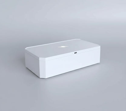 UVC Sterilization Box with Handheld Makeup Mirror