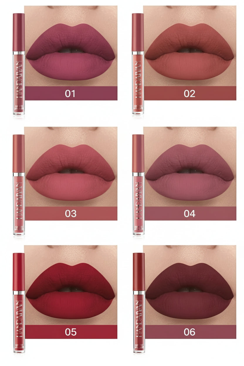 HANDAIYAN Matte Liquid Lipstick set of 6