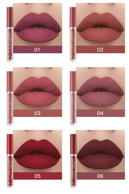 HANDAIYAN Matte Liquid Lipstick set of 6