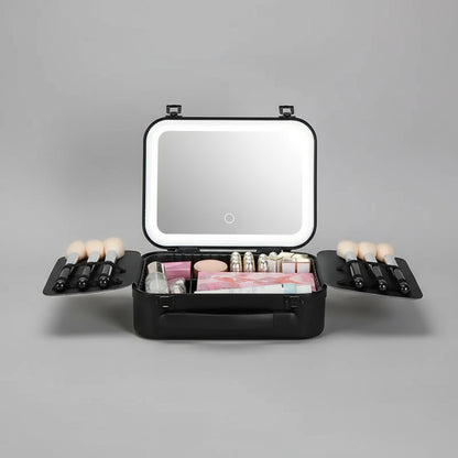 Lighted Mirror Large Cosmetics Storage Box