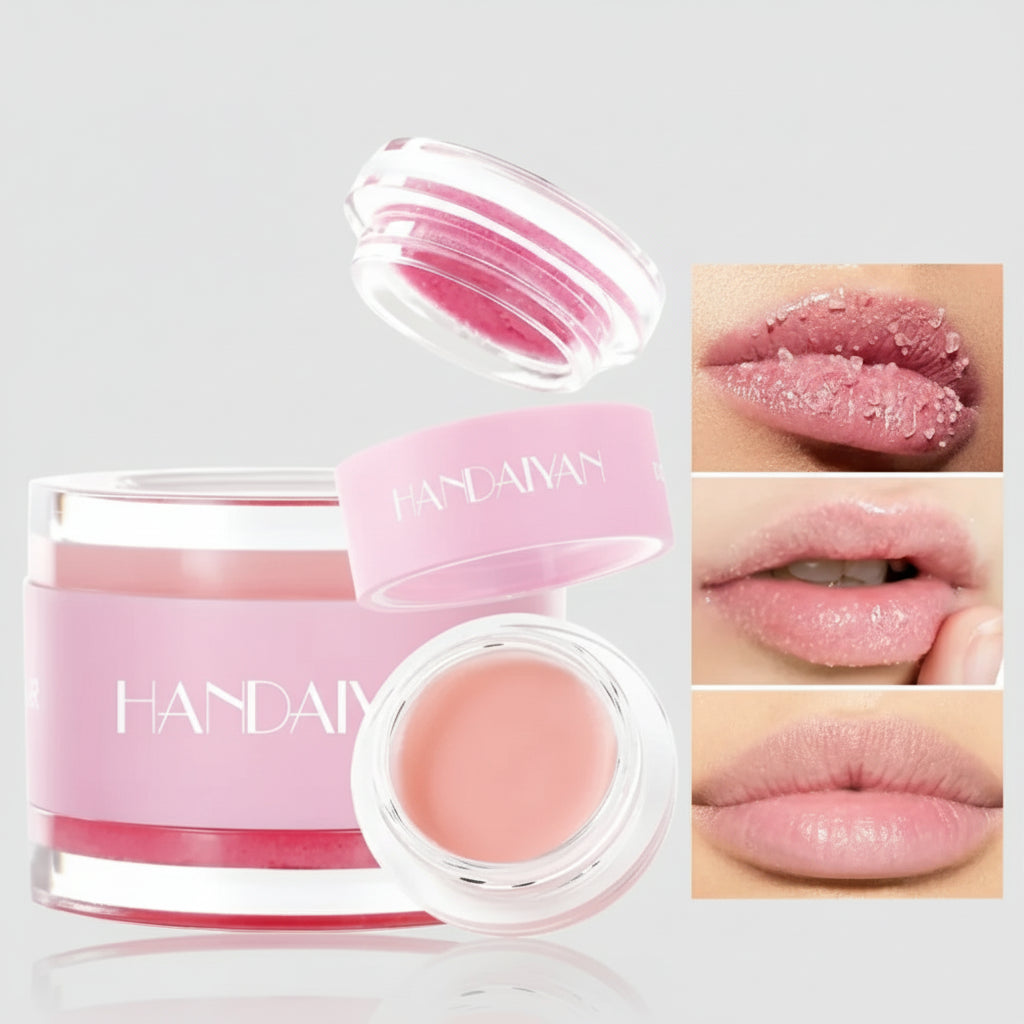 2-in-1 Frosted Lip Balm & Exfoliating Lip Scrub