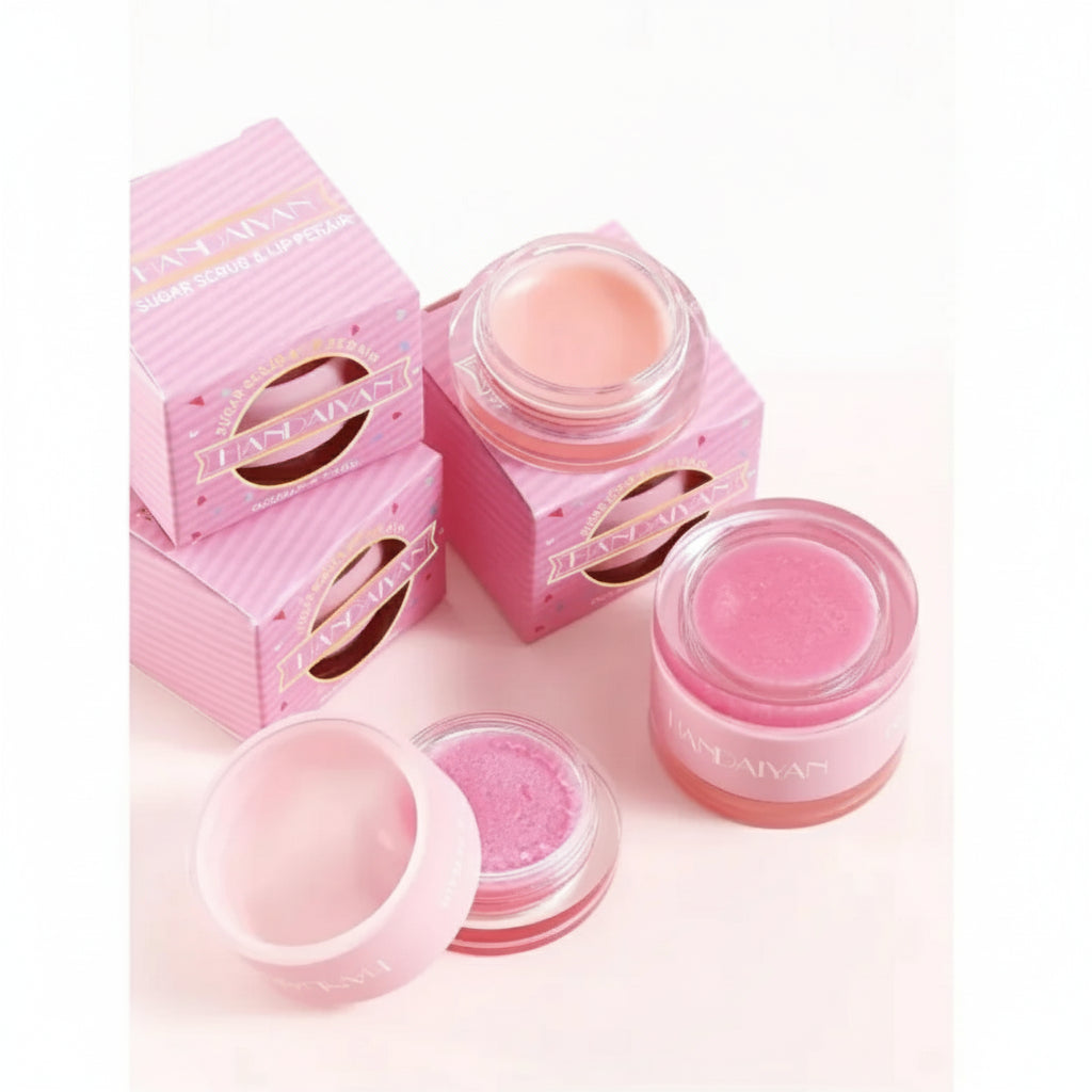 2-in-1 Frosted Lip Balm & Exfoliating Lip Scrub