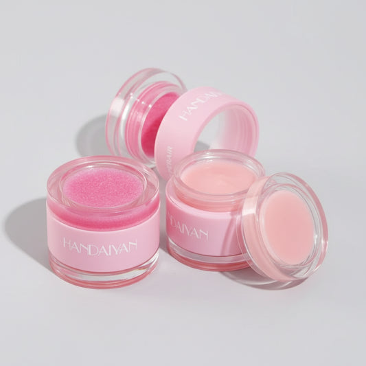 2-in-1 Frosted Lip Balm & Exfoliating Lip Scrub