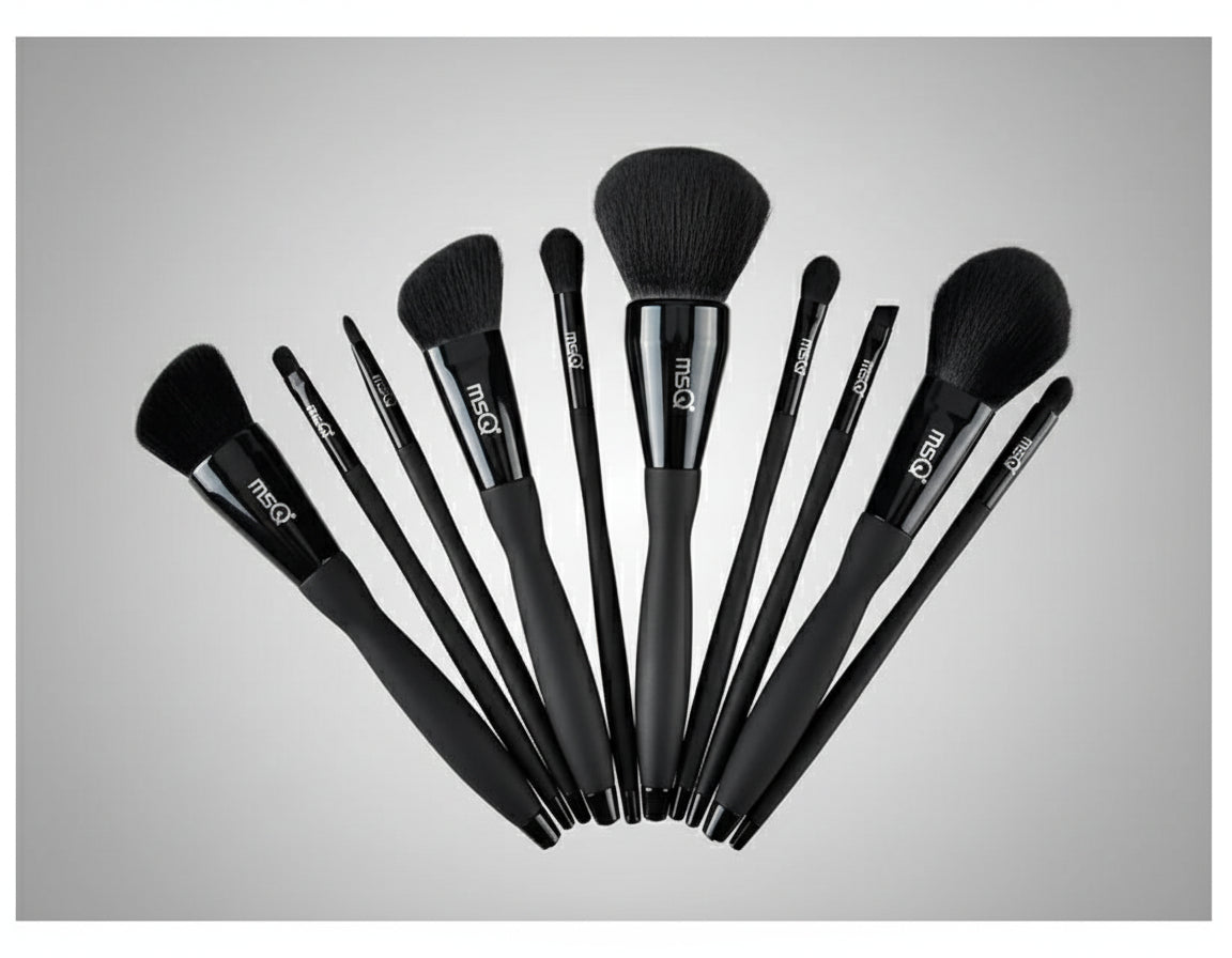 MSQ 10-Piece Professional Makeup Brush Set