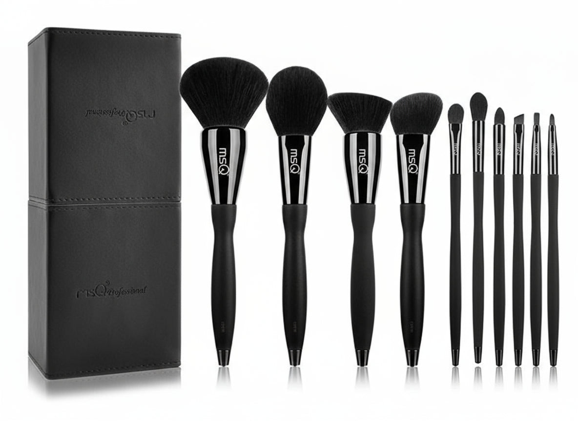 MSQ 10-Piece Professional Makeup Brush Set