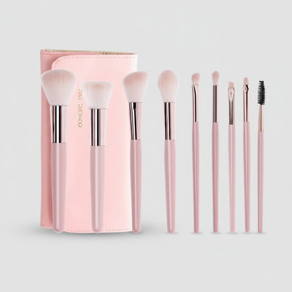 Refined Brush Set with Travel Pouch